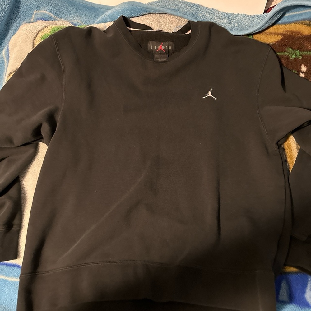 Black Air Jordan Crewneck (Large)